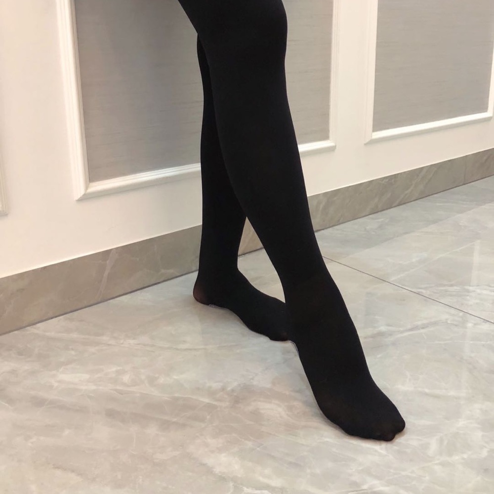 Black Opaque Tight, Soft, Durable and Stretchy.